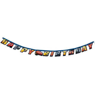 Unique Garland, 6 feet, Blue, Yellow