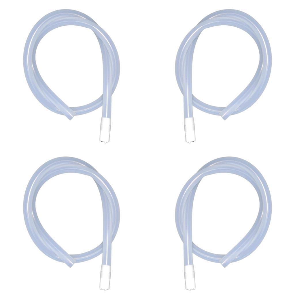 Momo Lifestyle Hardware Tubing, 4 Pack, Frosted Transparent