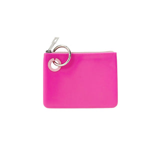 Oventure Coin Purse Pouch, Tickled Pink, Mini Silicone Pouch