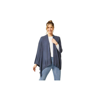 Coco + Carmen Apparel Head Neck Covering, 0-14, Dusty Blue