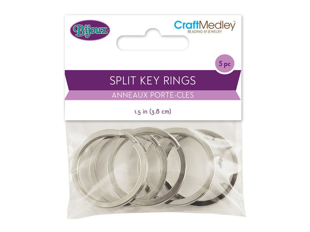 Craft Medley Jewelry Finding, 1.5", Silver