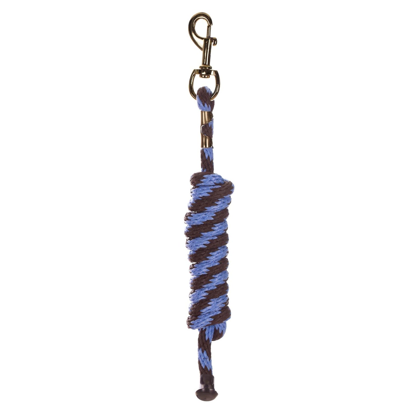 Equinavia Stella 8' Lead Rope with Snap Buckle - Light Blue/Brown