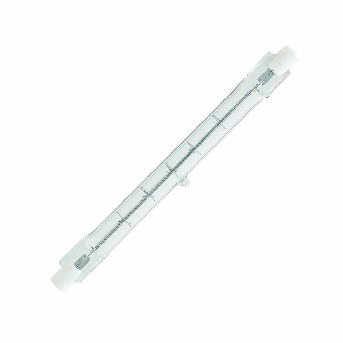 Feit Electric 300 Watt Warm White T3 Dimmable Rough Service Halogen Light Bulb 2 Pack (BPQ300T3/CL/RS/2/CAN)