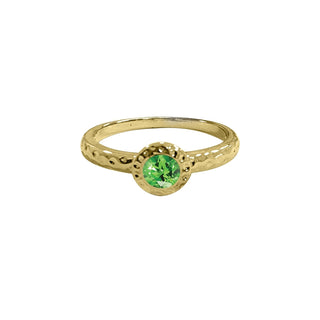 Maya J Necklace, Size 10, Yellow Gold (Peridot)