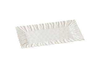 Pampa Bay Mascali Bianca Rectangular Tray, 15" x 7.5" x 1"