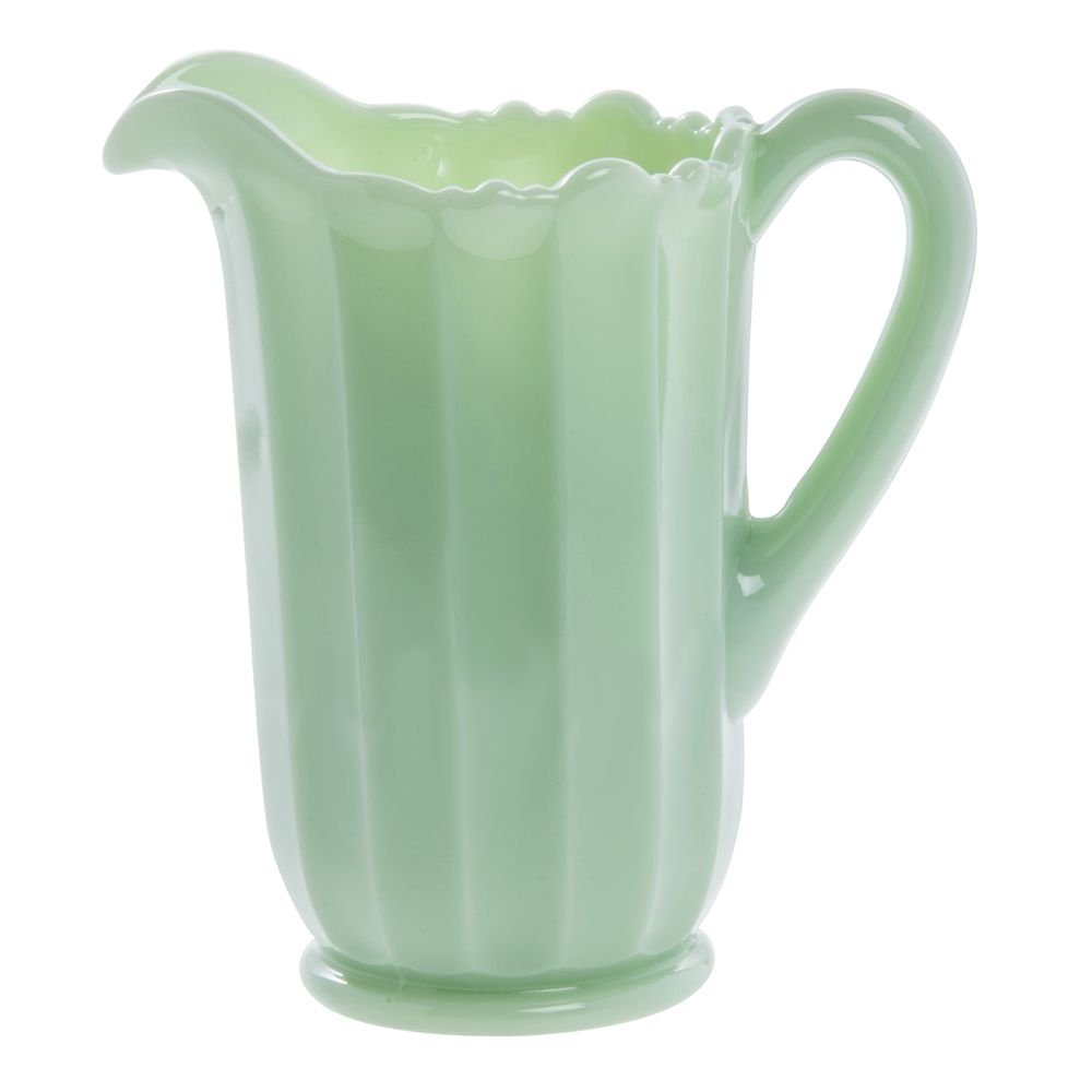 Mosser Glass Pitcher, 40 Ounces, Jadeite Green
