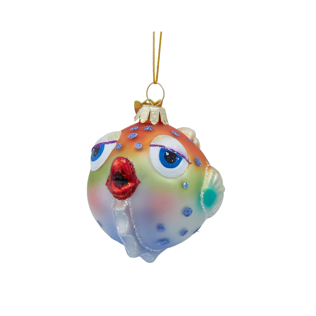 Kurt S. Adler Hanging Ornament, 4.7" x 3.9" x 3.1", Multi Color