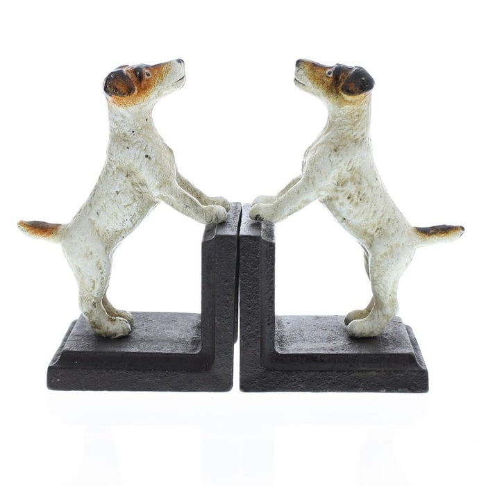 HomArt Cast Iron Jack Russel Bookends