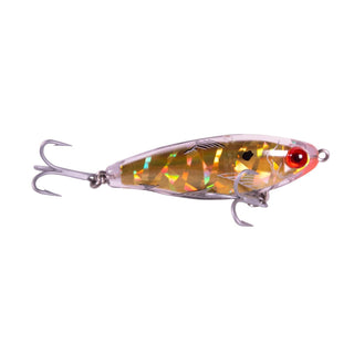 MirrOLure Fishing Hook, 3 1/8 Inch, 9/16 oz, Gold Broken Glass