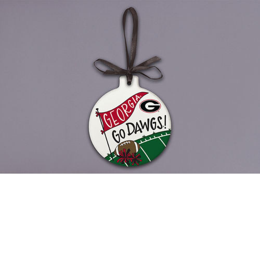 Magnolia Lane Hanging Ornament, Earthy With Traditional Accents, Business