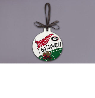 Magnolia Lane Hanging Ornament, Earthy With Traditional Accents, Business