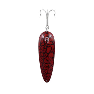 Dardevle Fishing Hook, 3/4 oz, 519-Red Crackle