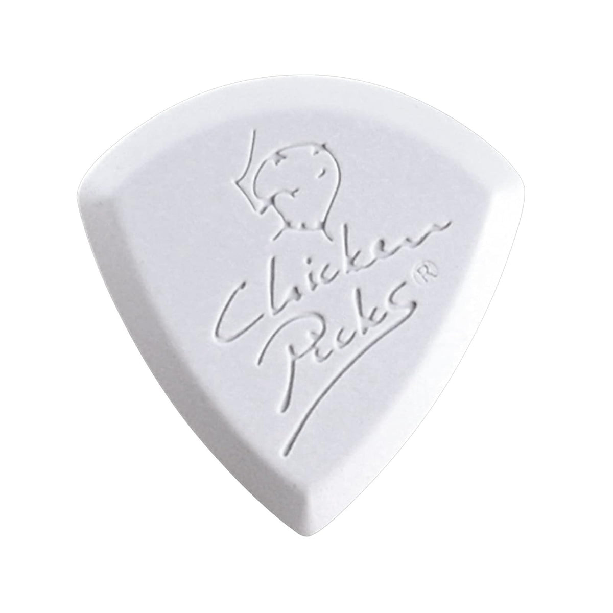 Chicken Picks Plectrum, 2.5mm, White