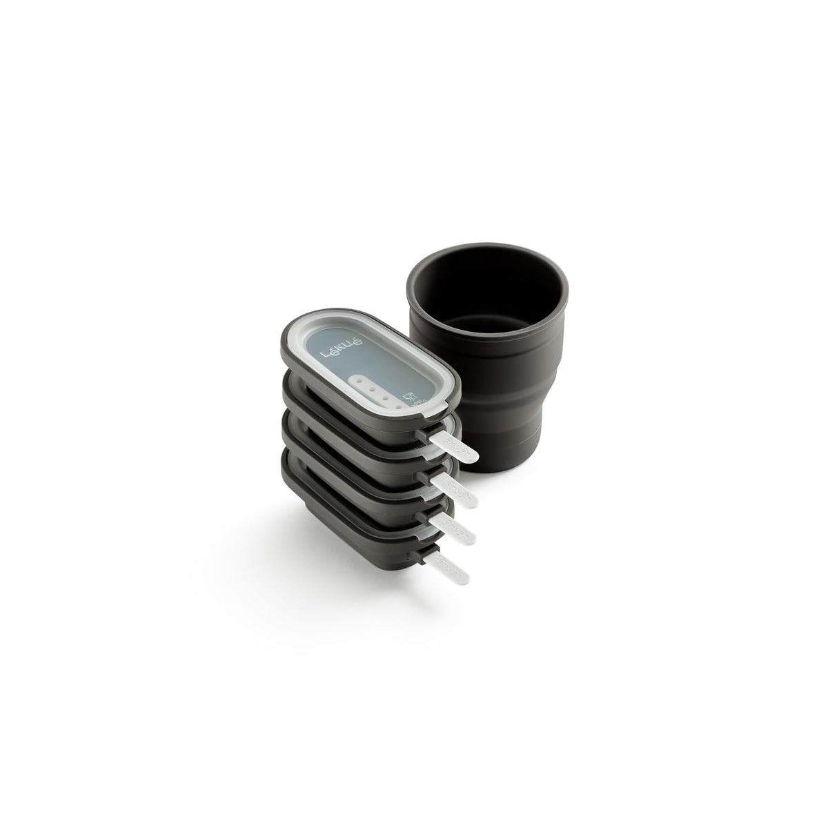 Lekue Food Preparation Mold, Classic Creamy Molds, Brown