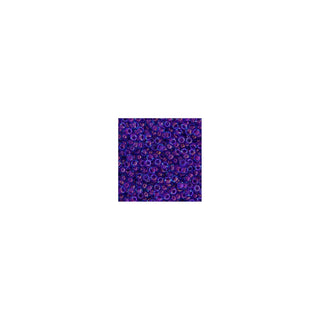 John Bead Craft Bead, Small, Aqua Fuchsia Lined Luster