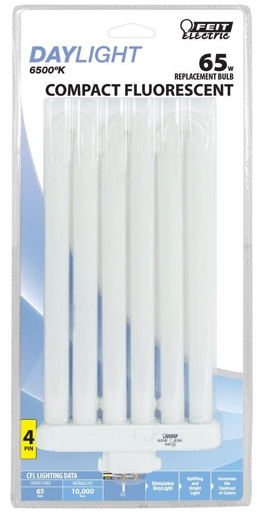 Feit Electric BPFML65/65 65-watt 4-Pin Lamp 6500K