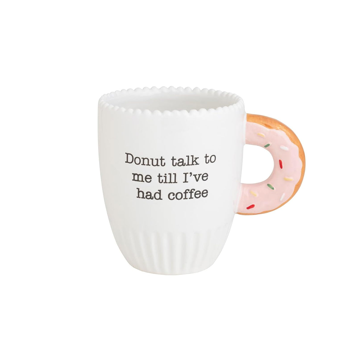 Mud Pie Drinking Cup, 15 Ounces, Donut