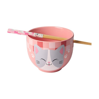 Urban Tokyo Dishware Bowl, 18 Ounce, Pink