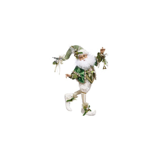 Mark Roberts Figurine, Medium, Green, White, Gold