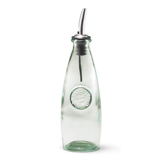 Tablecraft 12Oz Oil Vinegar Bot Recycled Grn Glass