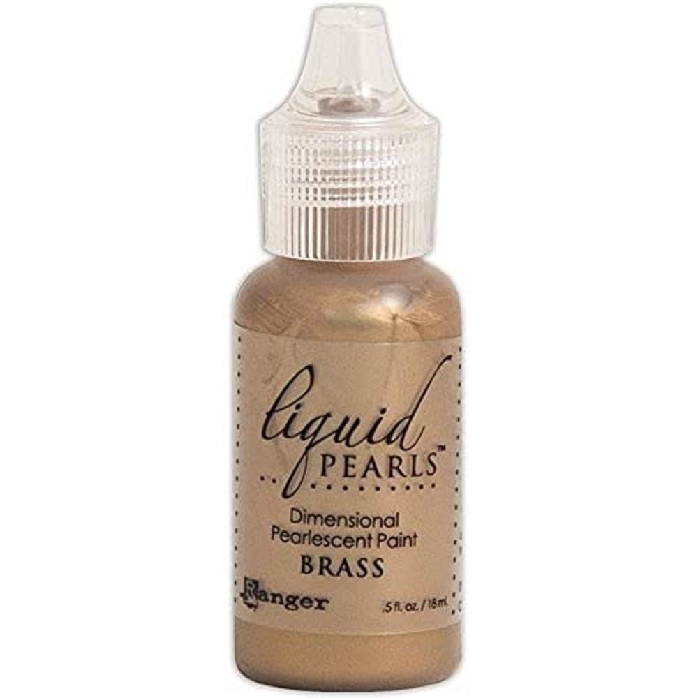 Ranger Liquid Pearls Glue, 0.5 oz, Brass