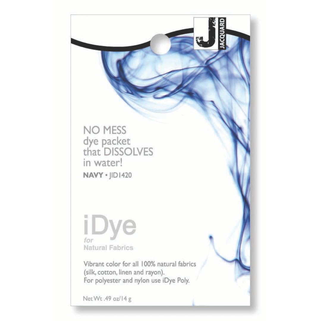 Jacquard Dye, 14 g - Natural Fabrics, Navy