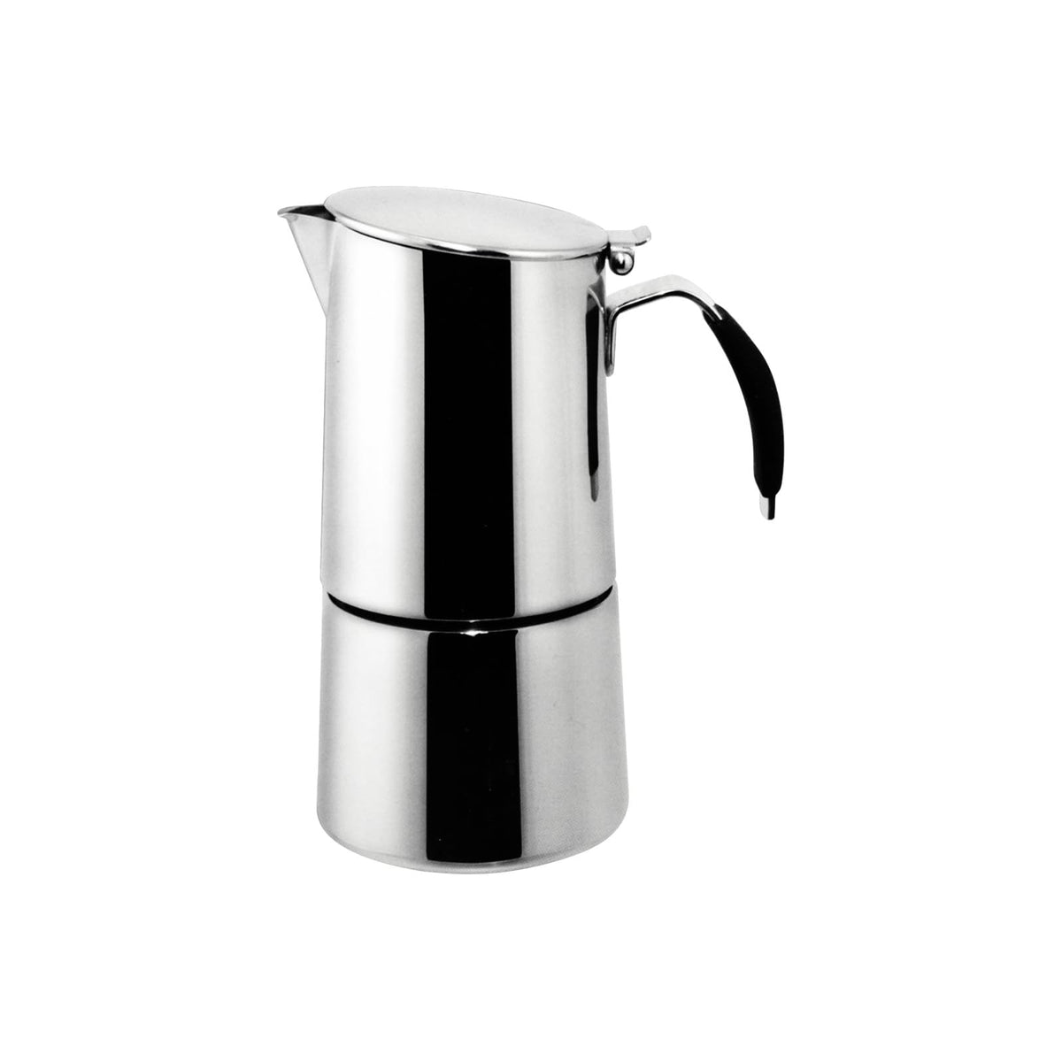 Ilsa Coffee Maker, Silver, Modern