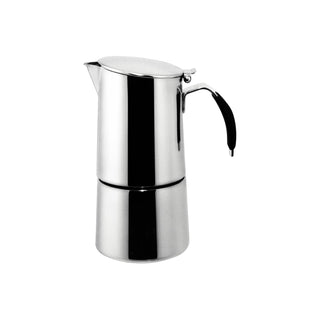 Ilsa Coffee Maker, Silver, Modern