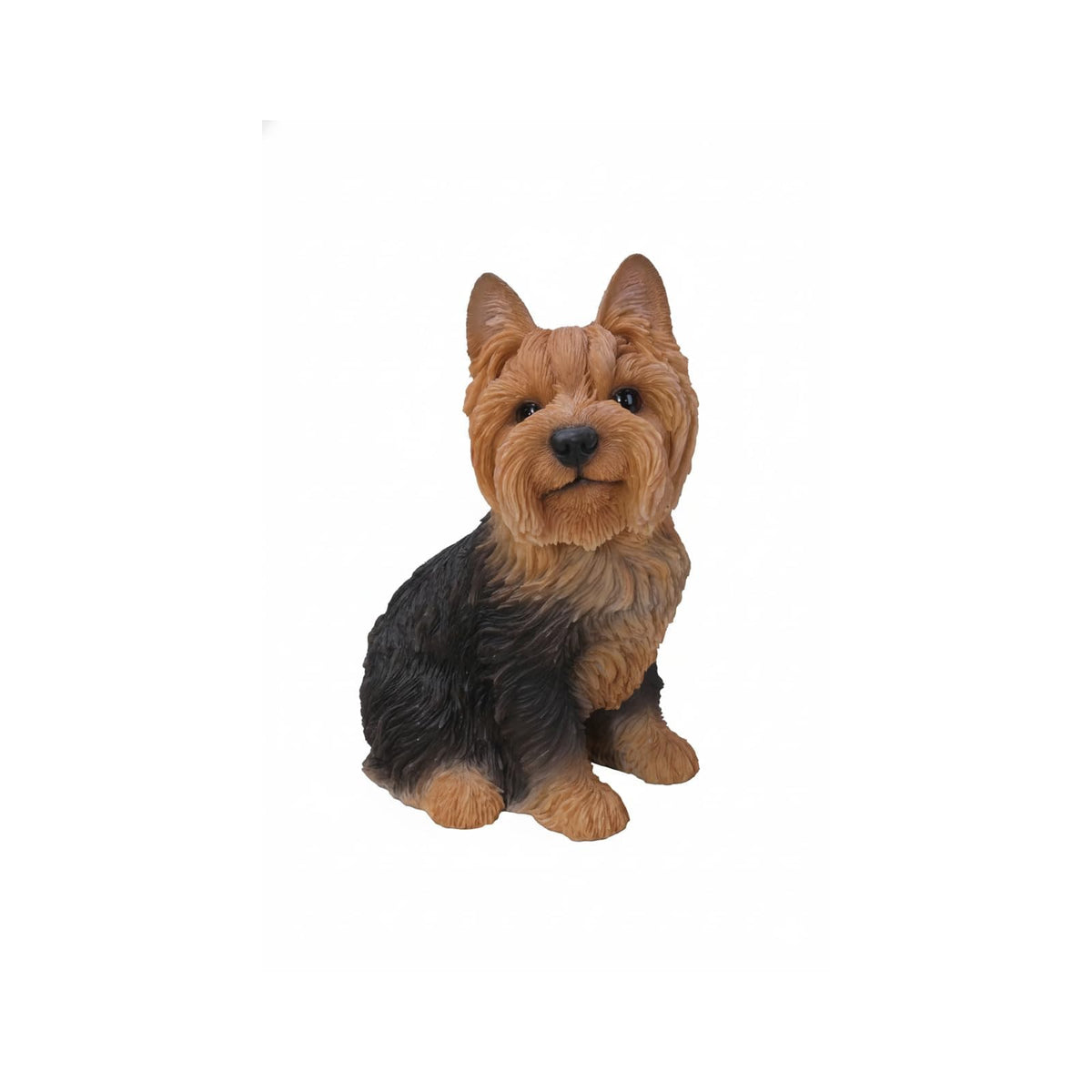 HI-LINE Figurine, 10", Brown/Orange/Red