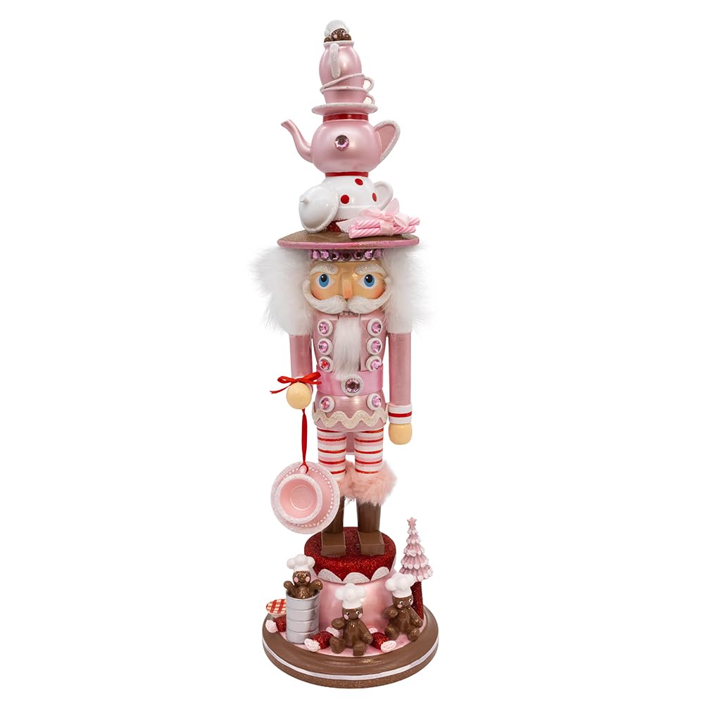 Hollywood Nutcrackers Figurine, 18", Pink