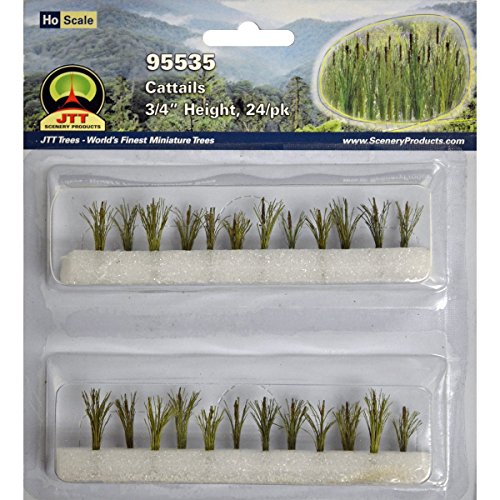 JTT Scenery Products Gardening Plants Cattails HO Scale Hobby Train Sceneries