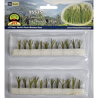 JTT Scenery Products Gardening Plants Cattails HO Scale Hobby Train Sceneries