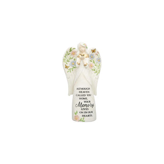 Carson Figurine, White/Green