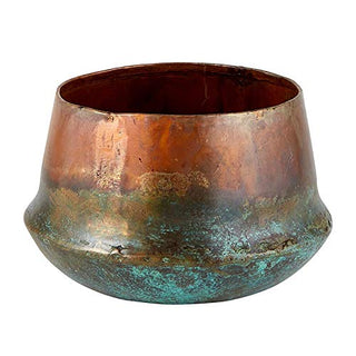 47th & Main Planter, 5", Copper/Blue