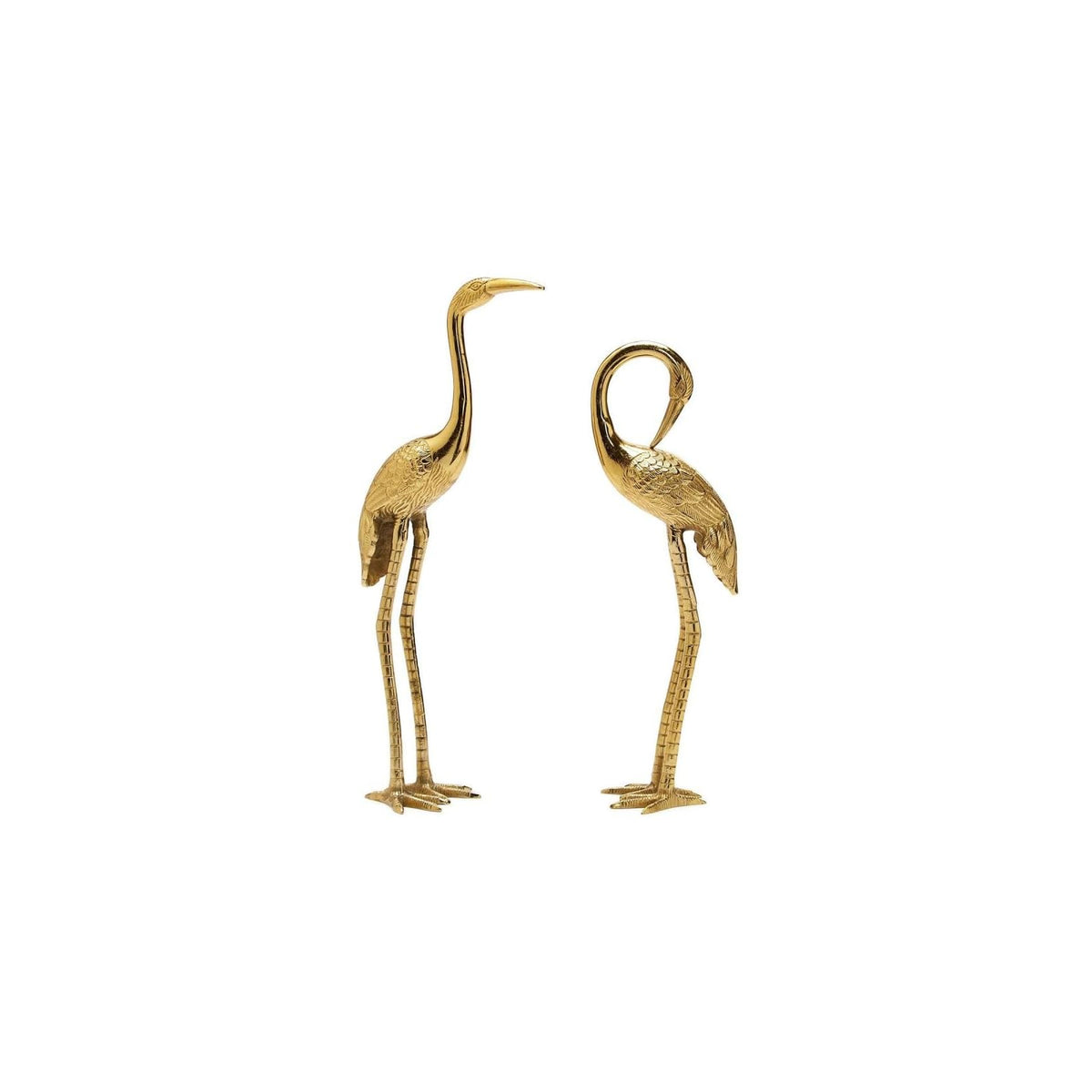 Two's Company Figurine, Gold, Modern