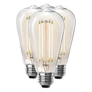 Feit Electric Light Bulb, ST19, Clear