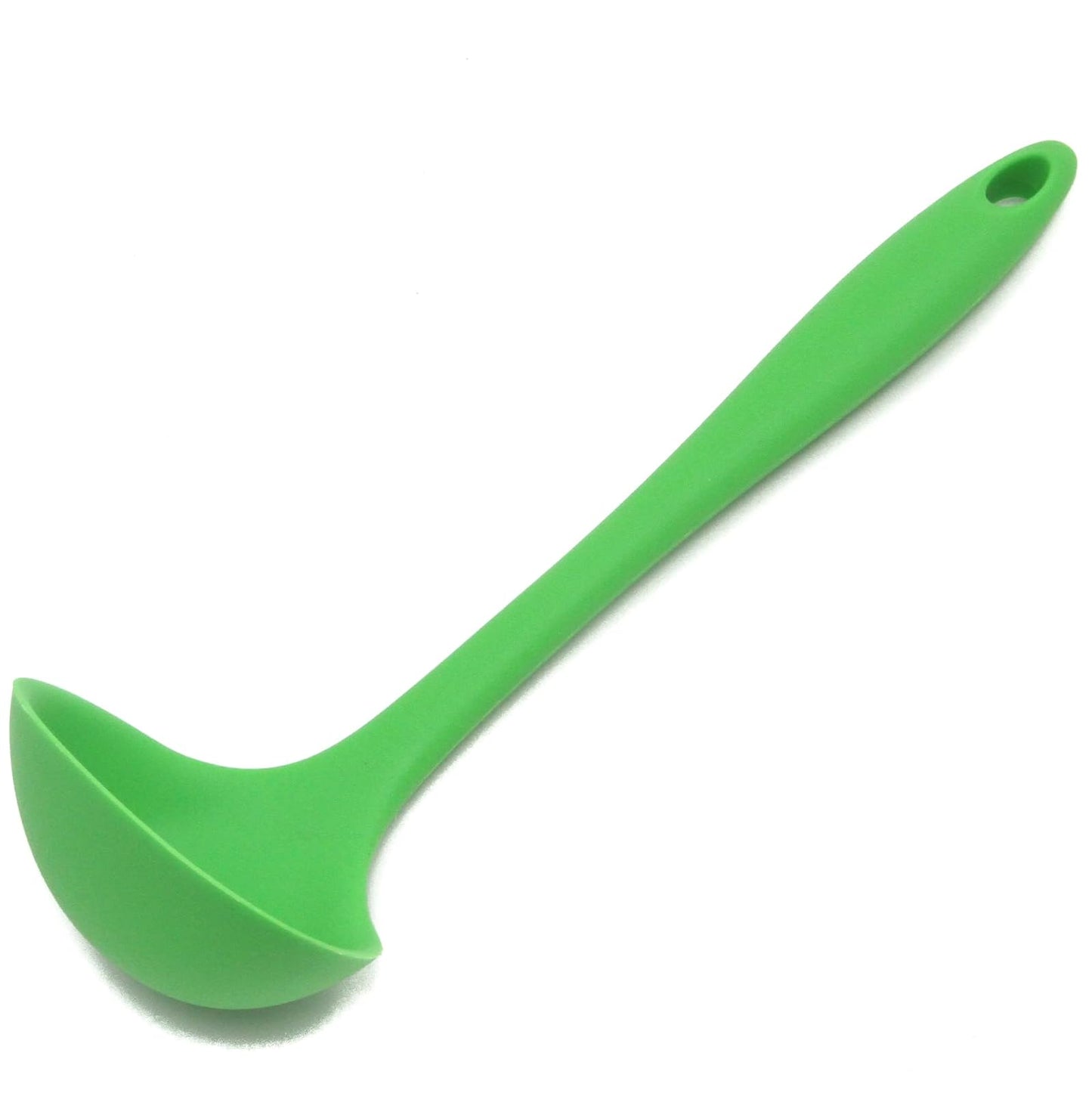 Chef Craft Premium Silicone Ladle, 11.25", Green