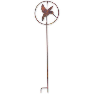 Sunset Vista Designs Anchor Stake, 25" Tall, Hummingbird
