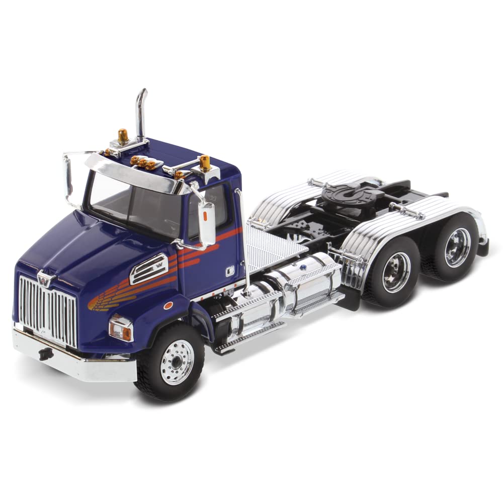 1:50 Western Star 4700 SBFA Tandem Day Cab - Blue - Diecast Masters - Transport Series - 71039