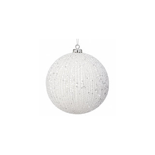 Regency International Hanging Ornament, 6-Inch, White