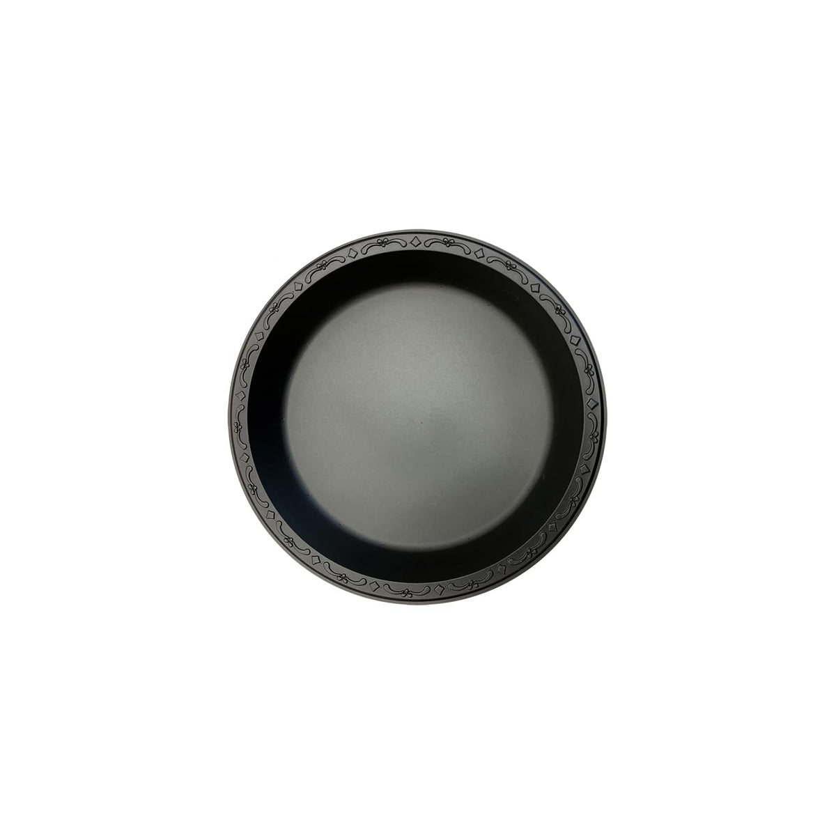 ECOPAX Dishware Plate, 9 inch, Black