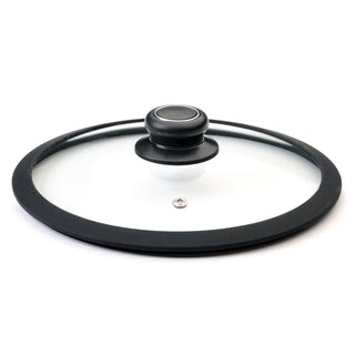 Black Cube Container Lid, 9 1/2", Black