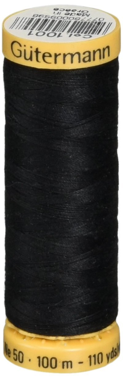 Gütermann Yarn, 110 Yards, Black