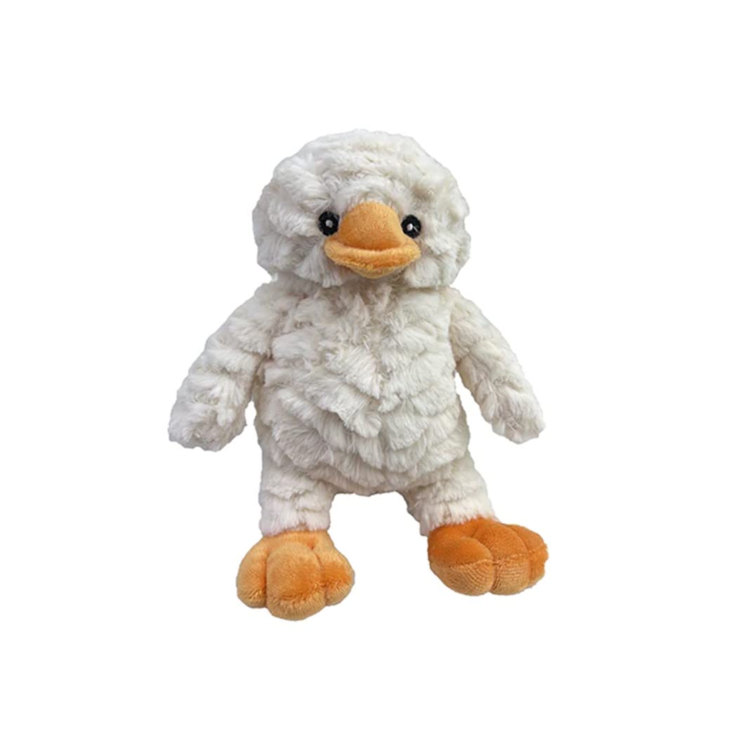 Pet Lou Duck Plush Squeker Dog Toy, 9-inch Height