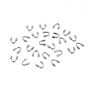 John Bead Jewelry Finding, Small, Silver