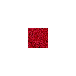 John Bead Craft Bead, 8/0, Red Opaque