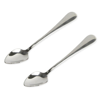 Chef Craft Spoon, 6.5 inches in length 2 piece set, Stainless Steel