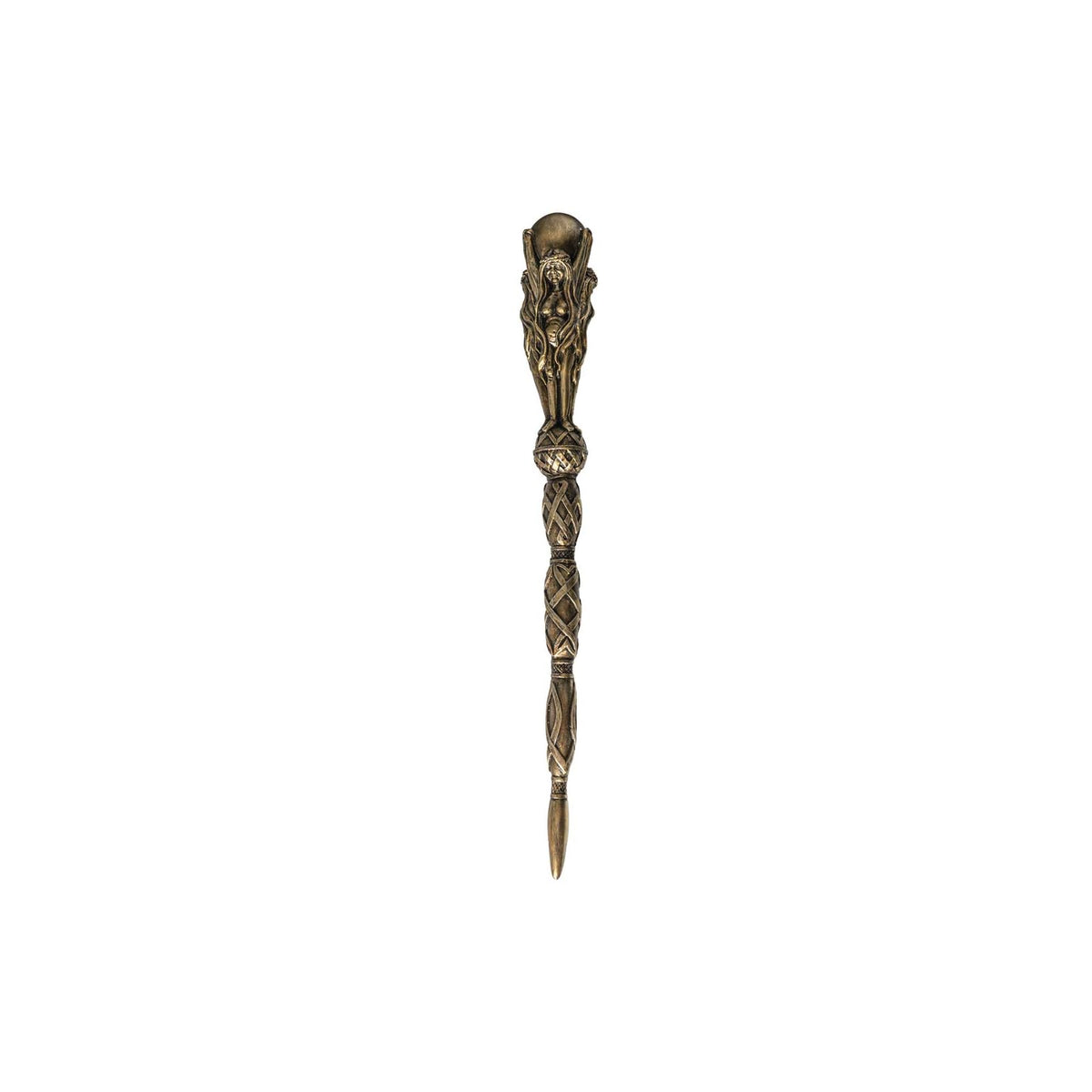 Pacific Giftware Sculpture, 1.75 inch x 1.75 inch x 14 inch, Bronze