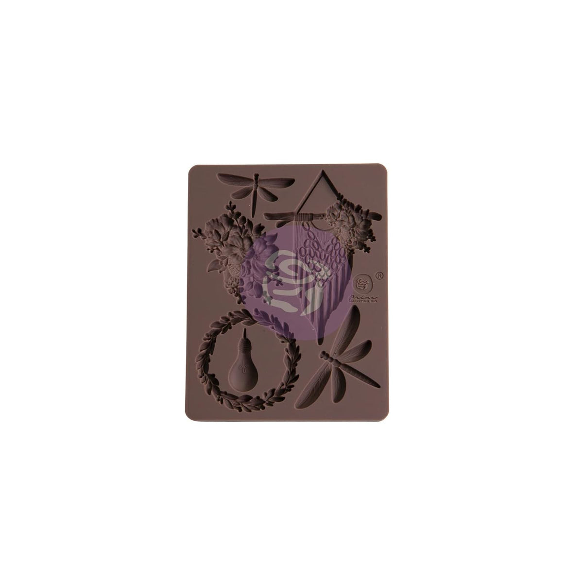 PRIMA MARKETING INC Craft Mold, Aquarelle Dreams Mould - 3.5"x4.5"x8mm, Multi