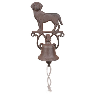 Esschert Design DB83 Rustic Cast Iron Doorbell Dog
